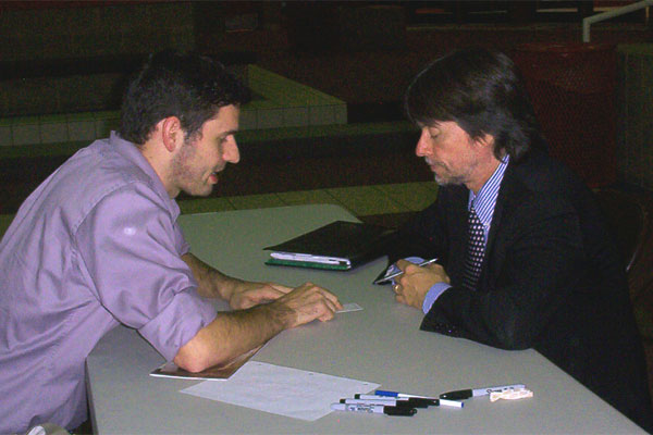 Kimball Clark and Ken Burns